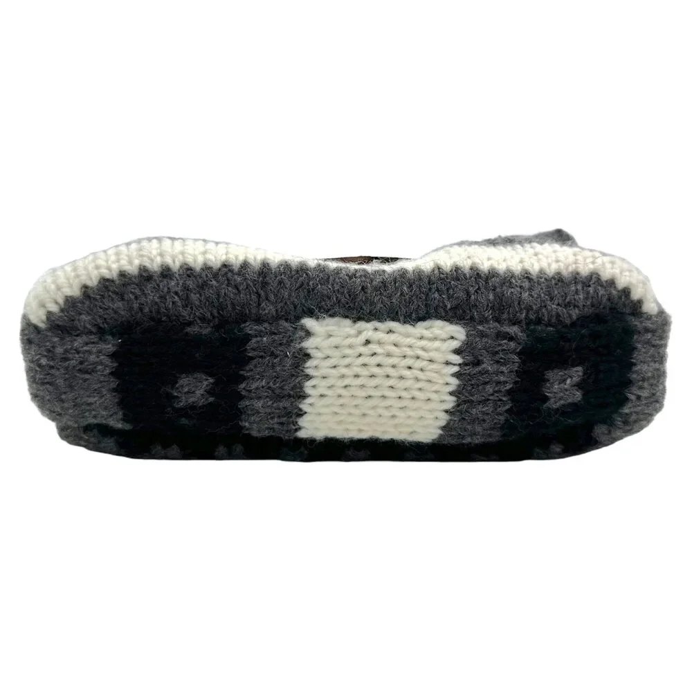 Fendi Patterned Wool Knint Baguette Bag - Picture 3 of 8